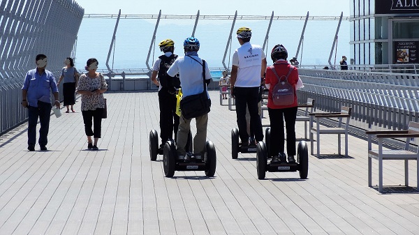 続 セグウェイに乗りたい 簡単に乗れるの